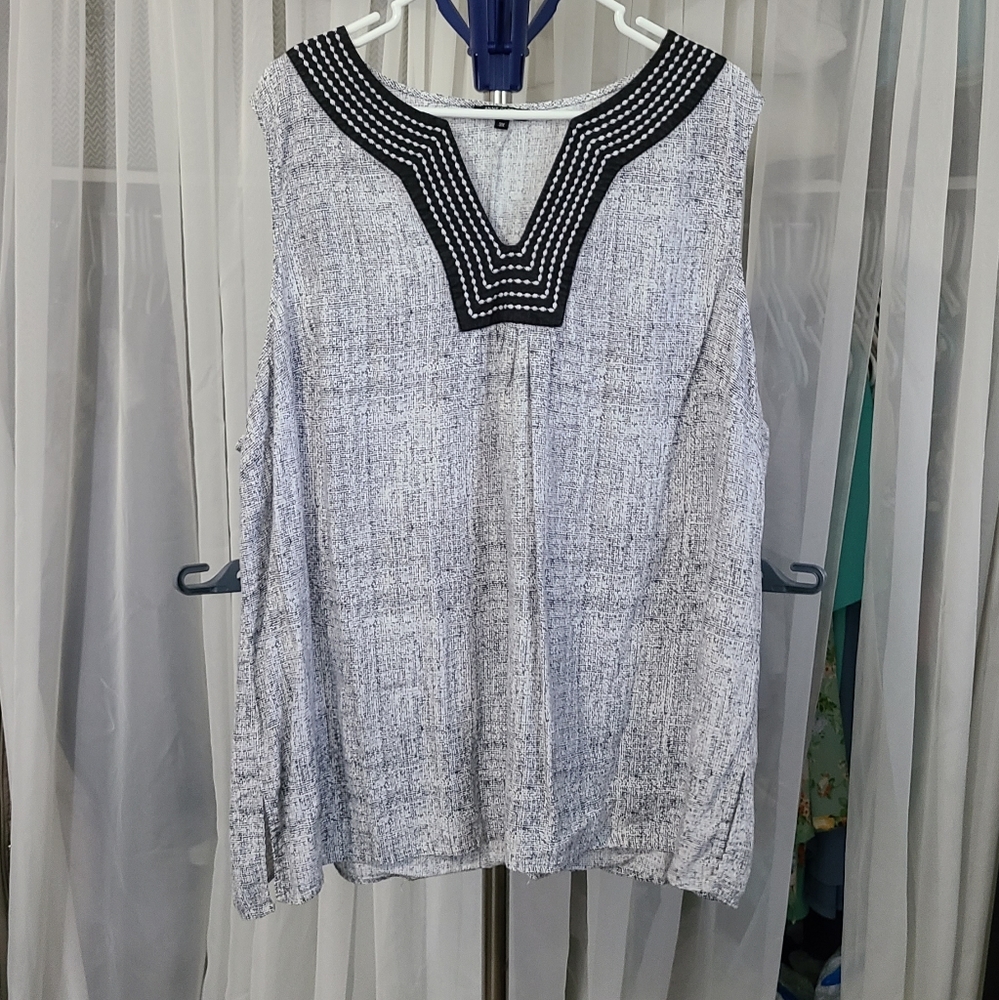 Anne Carson sleeveless blouse